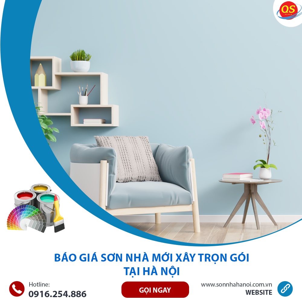 Báo Giá Dịch Vụ Sơn Nhà Mới Xây Trọn Gói Từ 35K/m2 Tại Hà Nội