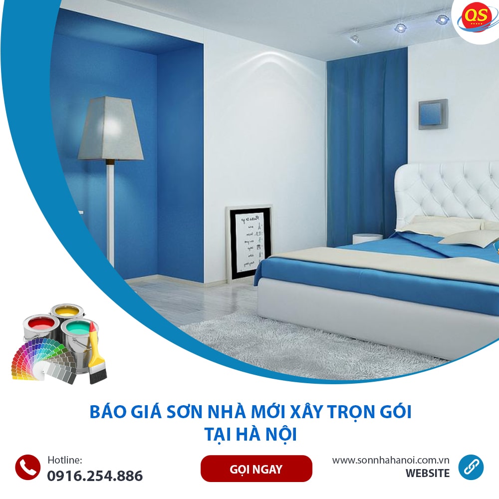 Báo Giá Dịch Vụ Sơn Nhà Mới Xây Trọn Gói Từ 35K/m2 Tại Hà Nội