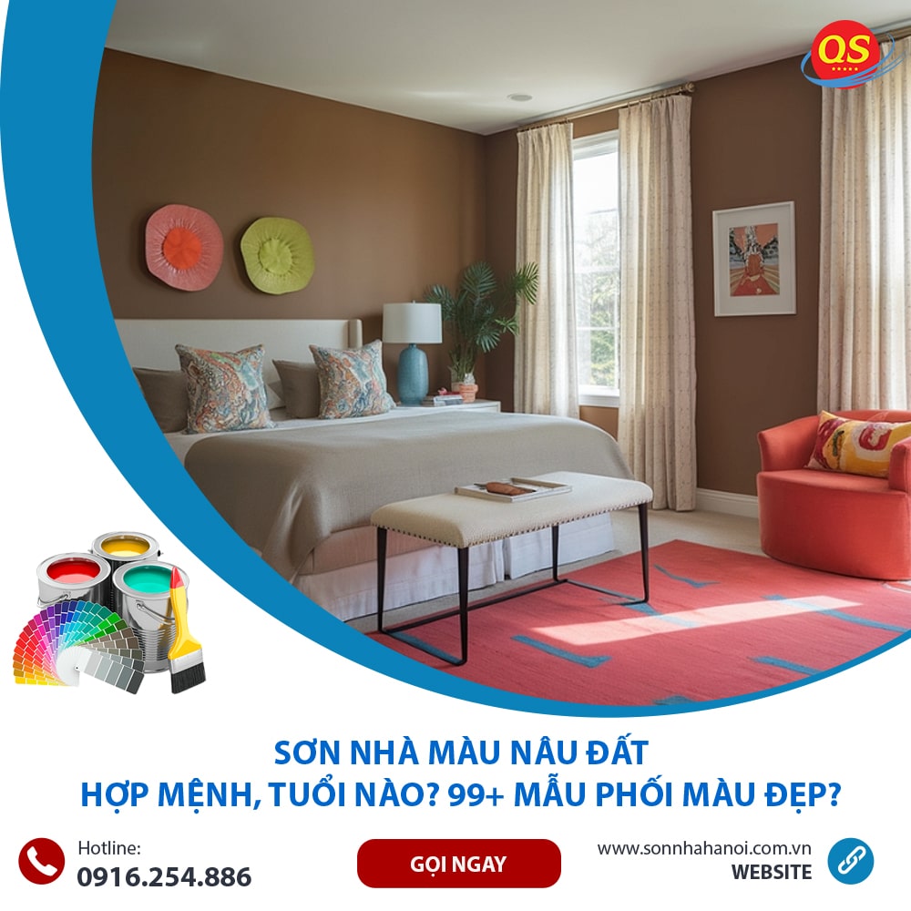 Sơn Nhà Màu Nâu đất Hợp Mệnh, Tuổi Nào? 99+ Mẫu Phối Màu Đẹp? Sơn Nhà Màu Nâu đất Hợp Mệnh, Tuổi Nào? 99+ Mẫu Phối Màu Đẹp?