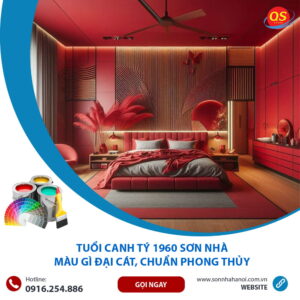 Tuổi Canh Tý 1960 Sơn Nhà Màu Gì Đại Cát, Chuẩn Phong Thủy