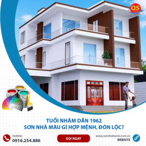 Tuổi Nhâm Dần 1962 Sơn Nhà Màu Gì Hợp Mệnh, Đón Lộc?