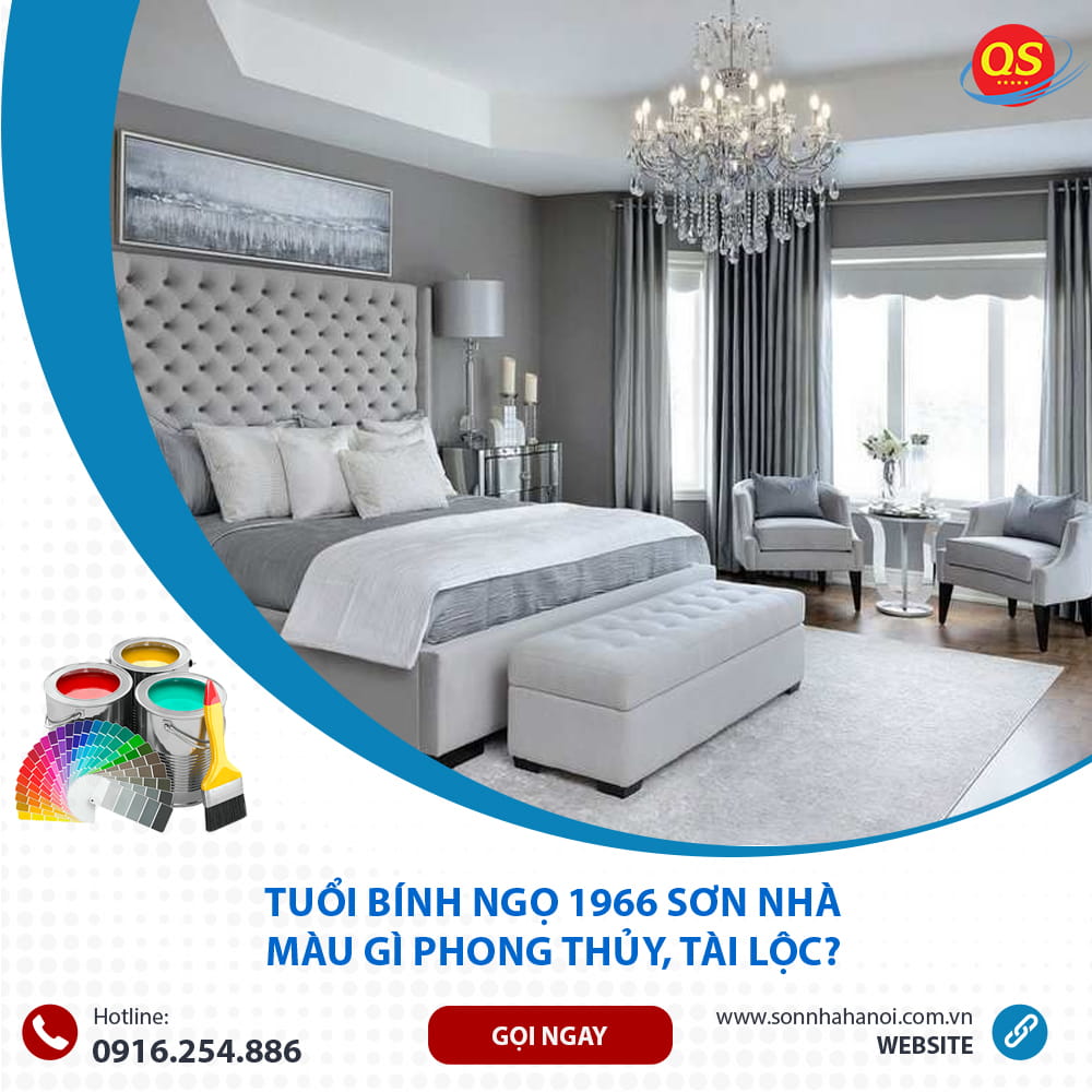 Tuổi Bính Ngọ 1966 Sơn Nhà Màu Gì Phong Thủy, Tài Lộc?