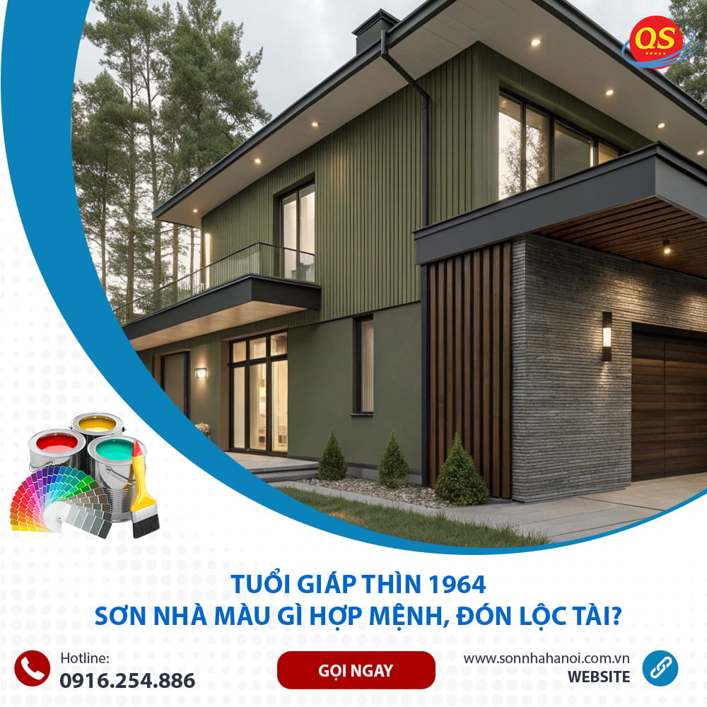 Tuổi Giáp Thìn 1964 Sơn Nhà Màu Gì Hợp Mệnh, Đón Lộc Tài? Tuổi Giáp Thìn 1964 Sơn Nhà Màu Gì Hợp Mệnh, Đón Lộc Tài?