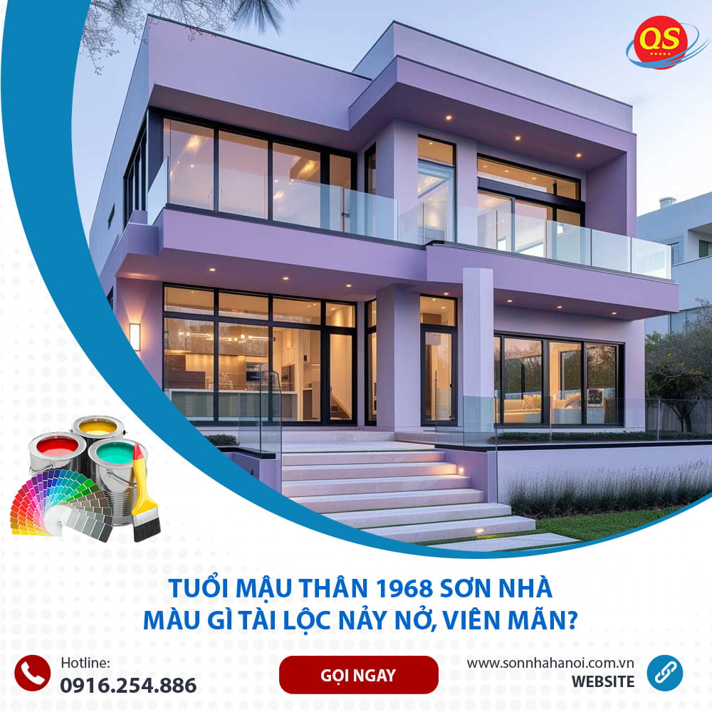 Tuổi Mậu Thân 1968 Sơn Nhà Màu Gì Tài Lộc Nảy Nở, Viên Mãn?