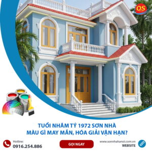 Tuổi Nhâm Tý 1972 Sơn Nhà Màu Gì May Mắn, Hóa Giải Vận Hạn?
