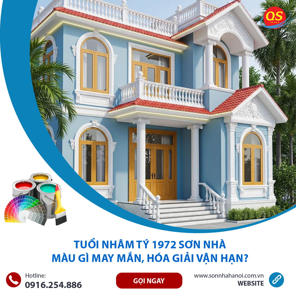 Tuổi Nhâm Tý 1972 Sơn Nhà Màu Gì May Mắn, Hóa Giải Vận Hạn?