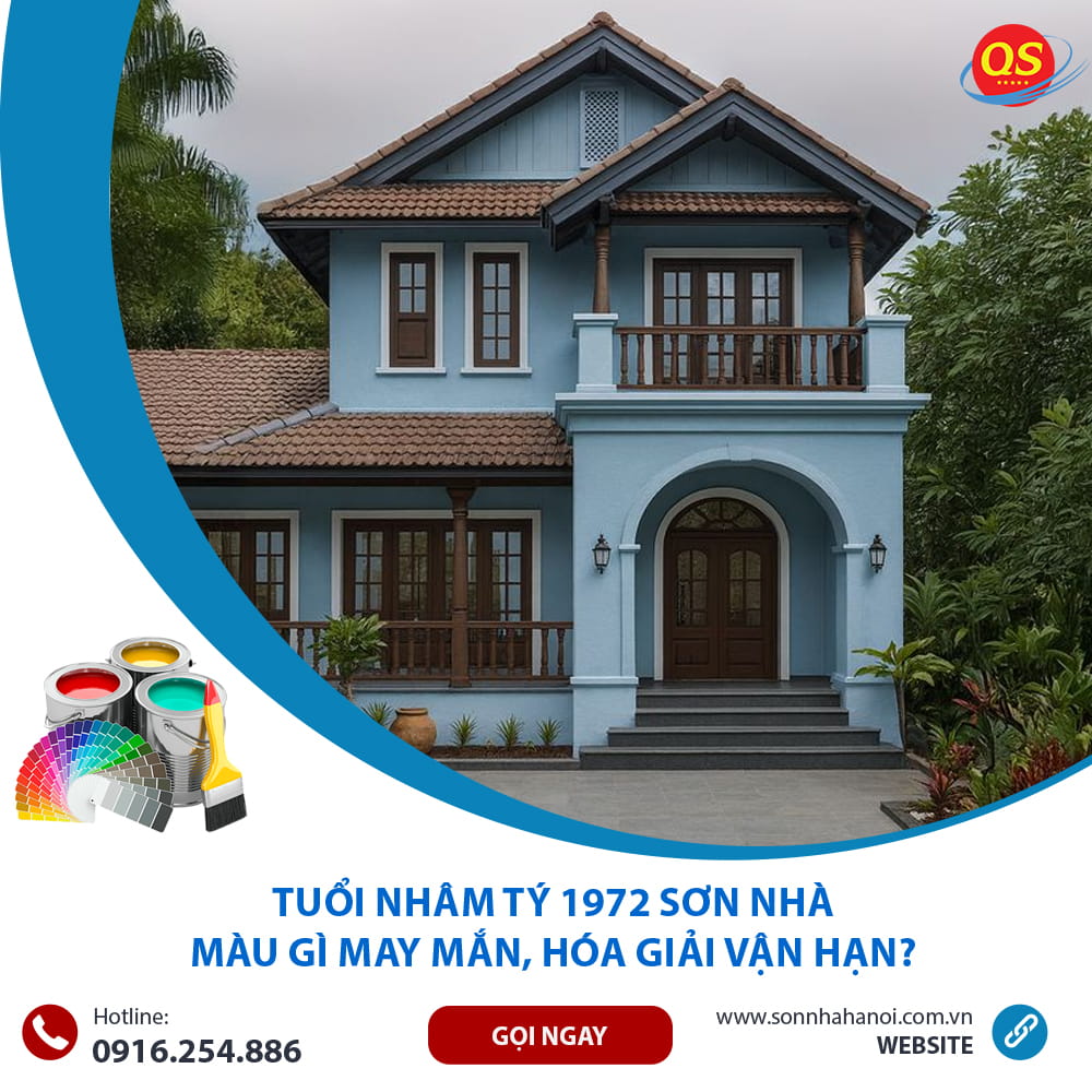 Tuổi Nhâm Tý 1972 Sơn Nhà Màu Gì May Mắn, Hóa Giải Vận Hạn? Tuổi Nhâm Tý 1972 Sơn Nhà Màu Gì May Mắn, Hóa Giải Vận Hạn?