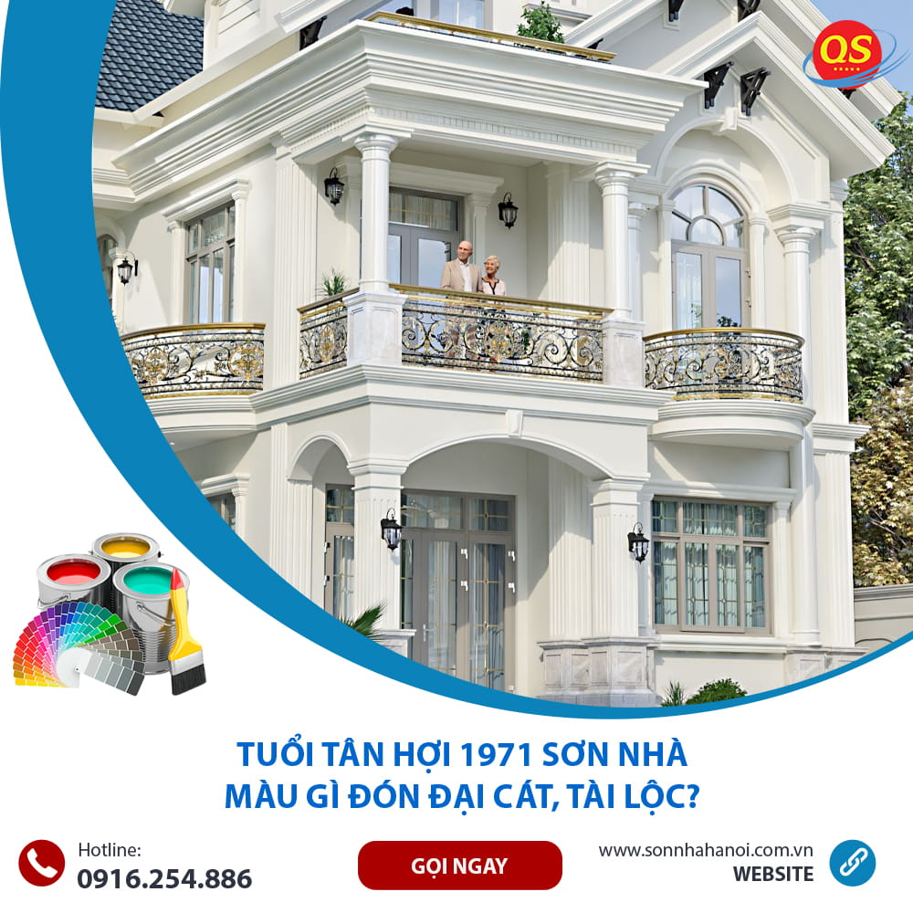 Tuổi Tân Hợi 1971 Sơn Nhà Màu Gì Đón Đại Cát, Tài Lộc?