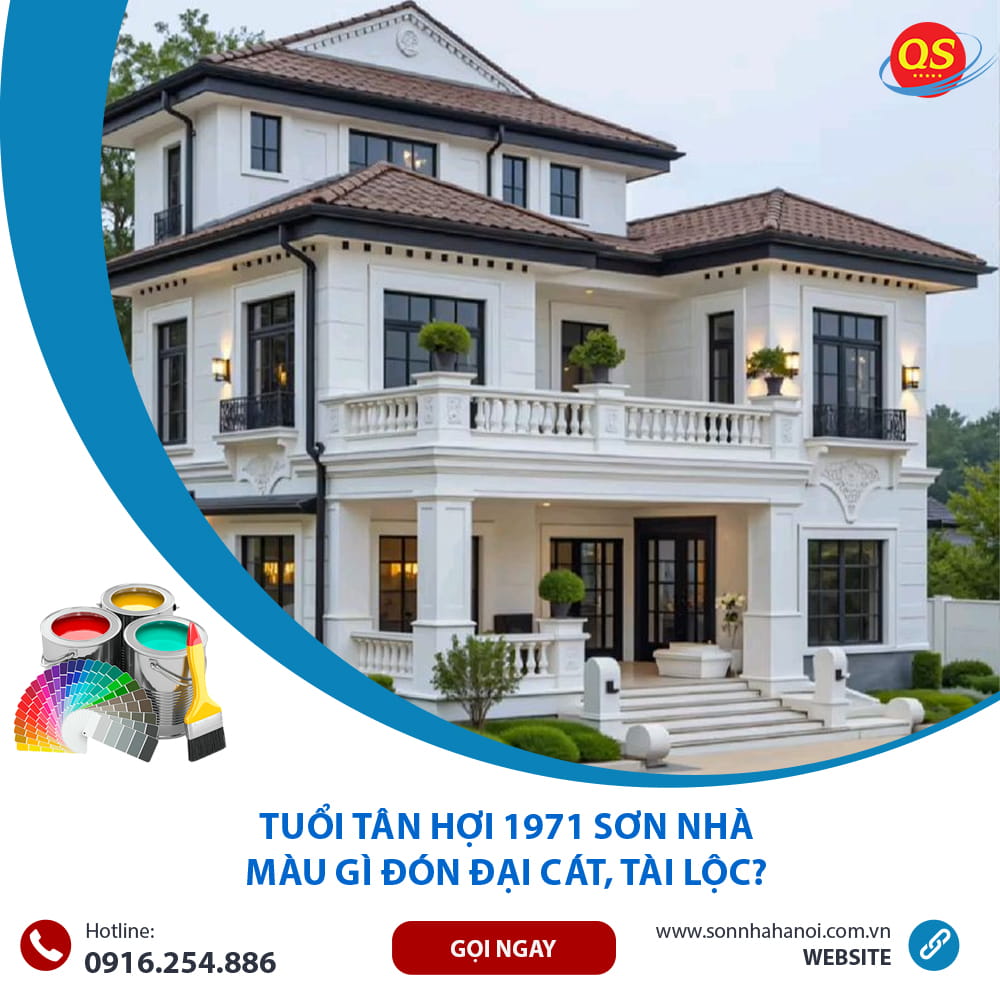 Tuổi Tân Hợi 1971 Sơn Nhà Màu Gì Đón Đại Cát, Tài Lộc?