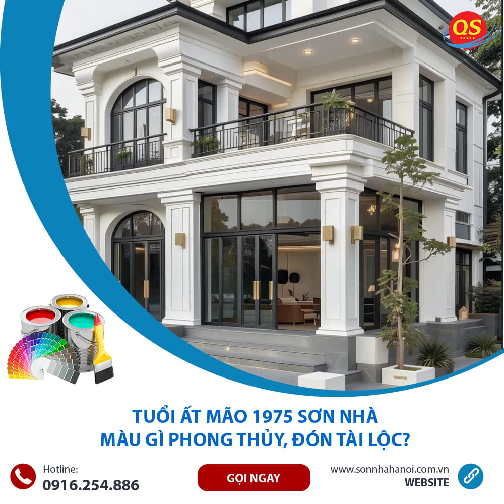 Tuổi Ất Mão 1975 Sơn Nhà Màu Gì Phong Thủy, Đón Tài Lộc?