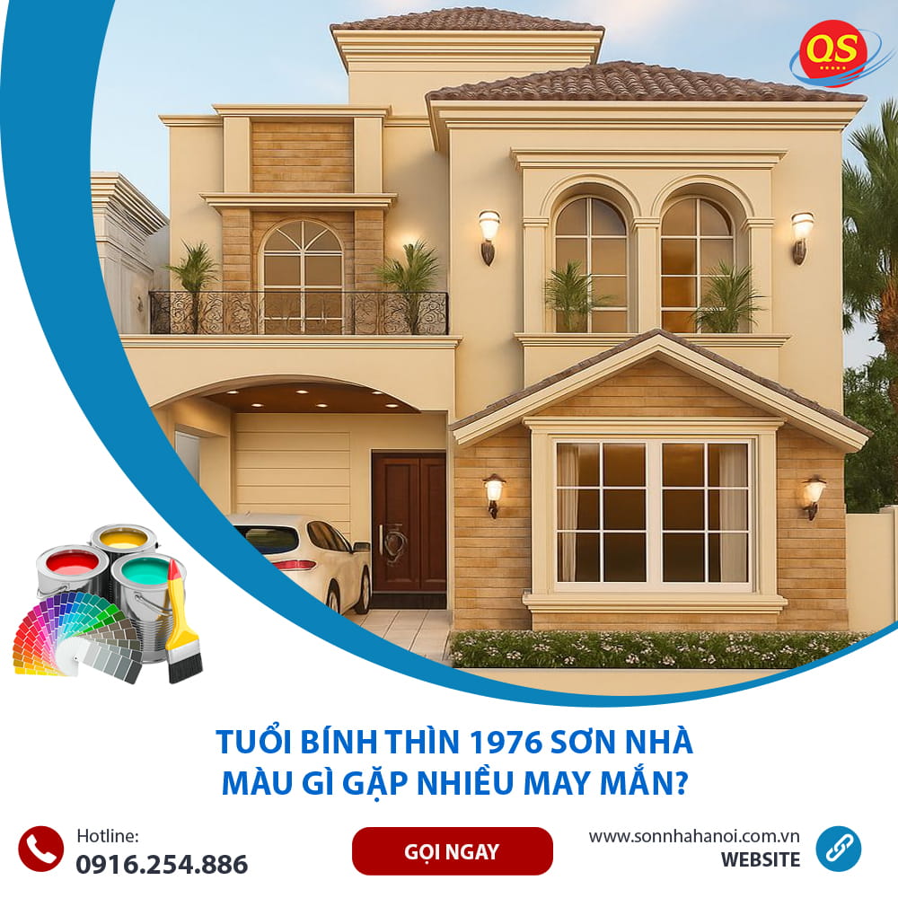 Tuổi Bính Thìn 1976 Sơn Nhà Màu Gì Gặp Nhiều May Mắn?