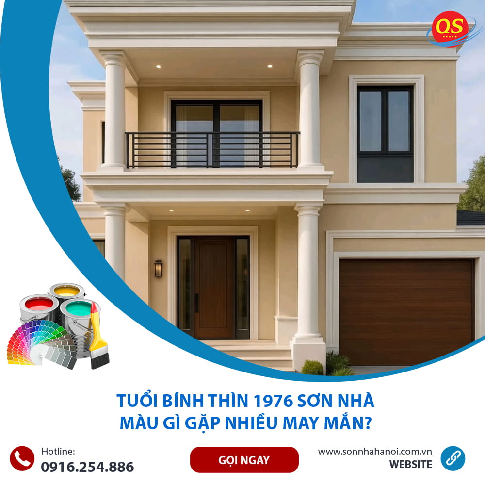 Tuổi Bính Thìn 1976 Sơn Nhà Màu Gì Gặp Nhiều May Mắn?