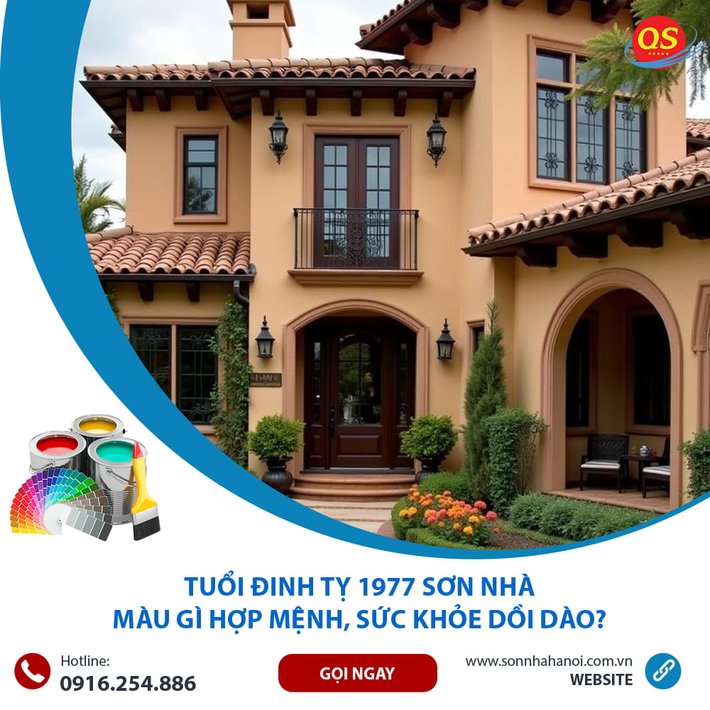 Tuổi Đinh Tỵ 1977 Sơn Nhà Màu Gì Hợp Mệnh, Sức Khỏe Dồi Dào?