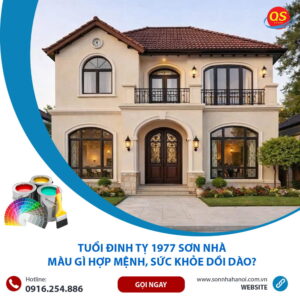 Tuổi Đinh Tỵ 1977 Sơn Nhà Màu Gì Hợp Mệnh, Sức Khỏe Dồi Dào?