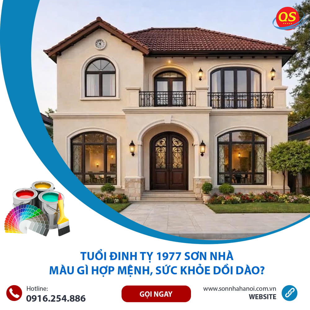 Tuổi Đinh Tỵ 1977 Sơn Nhà Màu Gì Hợp Mệnh, Sức Khỏe Dồi Dào?