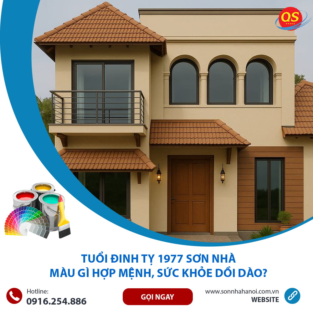 Tuổi Đinh Tỵ 1977 Sơn Nhà Màu Gì Hợp Mệnh, Sức Khỏe Dồi Dào?