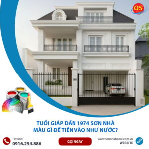 Tuổi Giáp Dần 1974 Sơn Nhà Màu Gì Để Tiền Vào Như Nước?