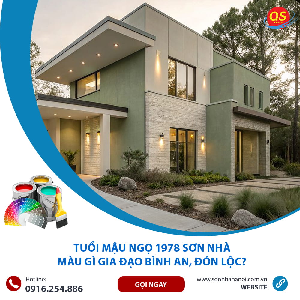 Tuổi Mậu Ngọ 1978 Sơn Nhà Màu Gì Gia Đạo Bình An, Đón Lộc?