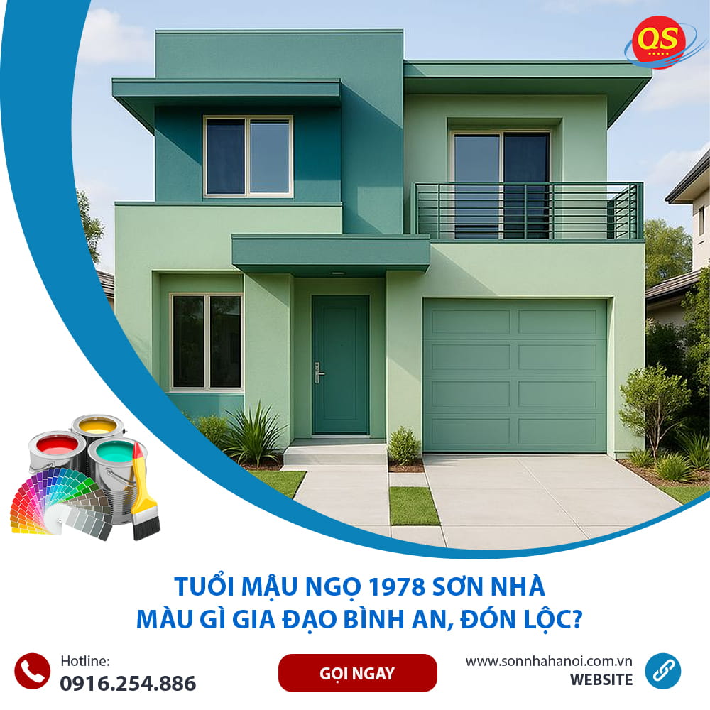 Tuổi Mậu Ngọ 1978 Sơn Nhà Màu Gì Gia Đạo Bình An, Đón Lộc?