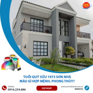 Tuổi Quý Sửu 1973 Sơn Nhà Màu Gì Hợp Mệnh, Phong Thủy?