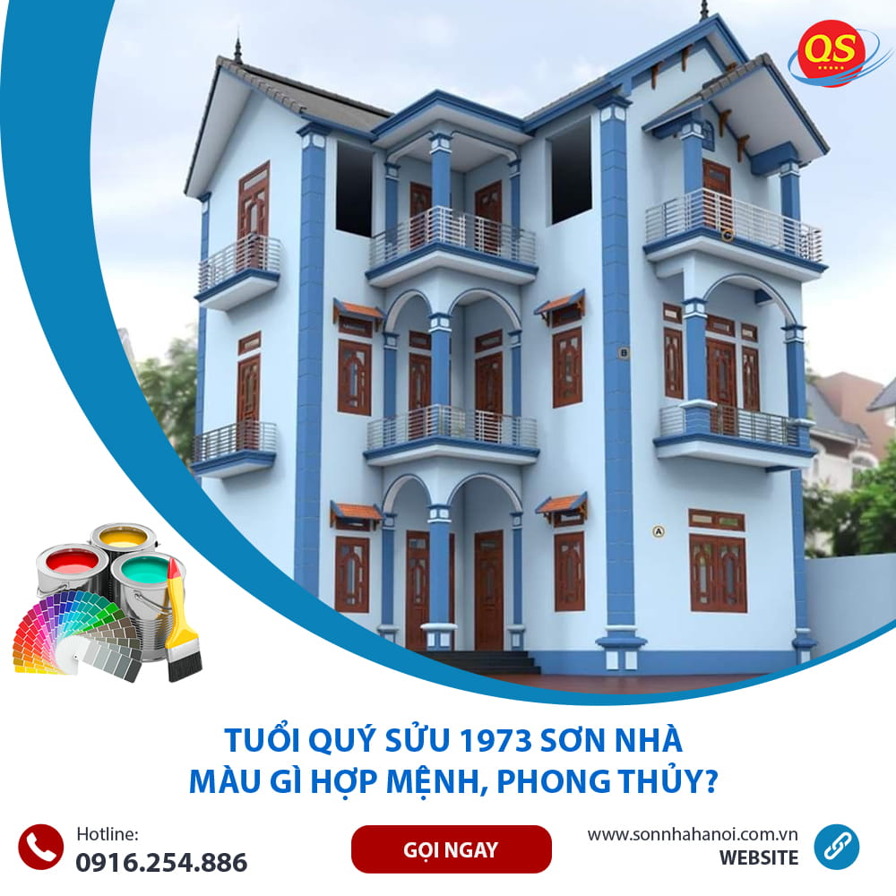 Tuổi Quý Sửu 1973 Sơn Nhà Màu Gì Hợp Mệnh, Phong Thủy?