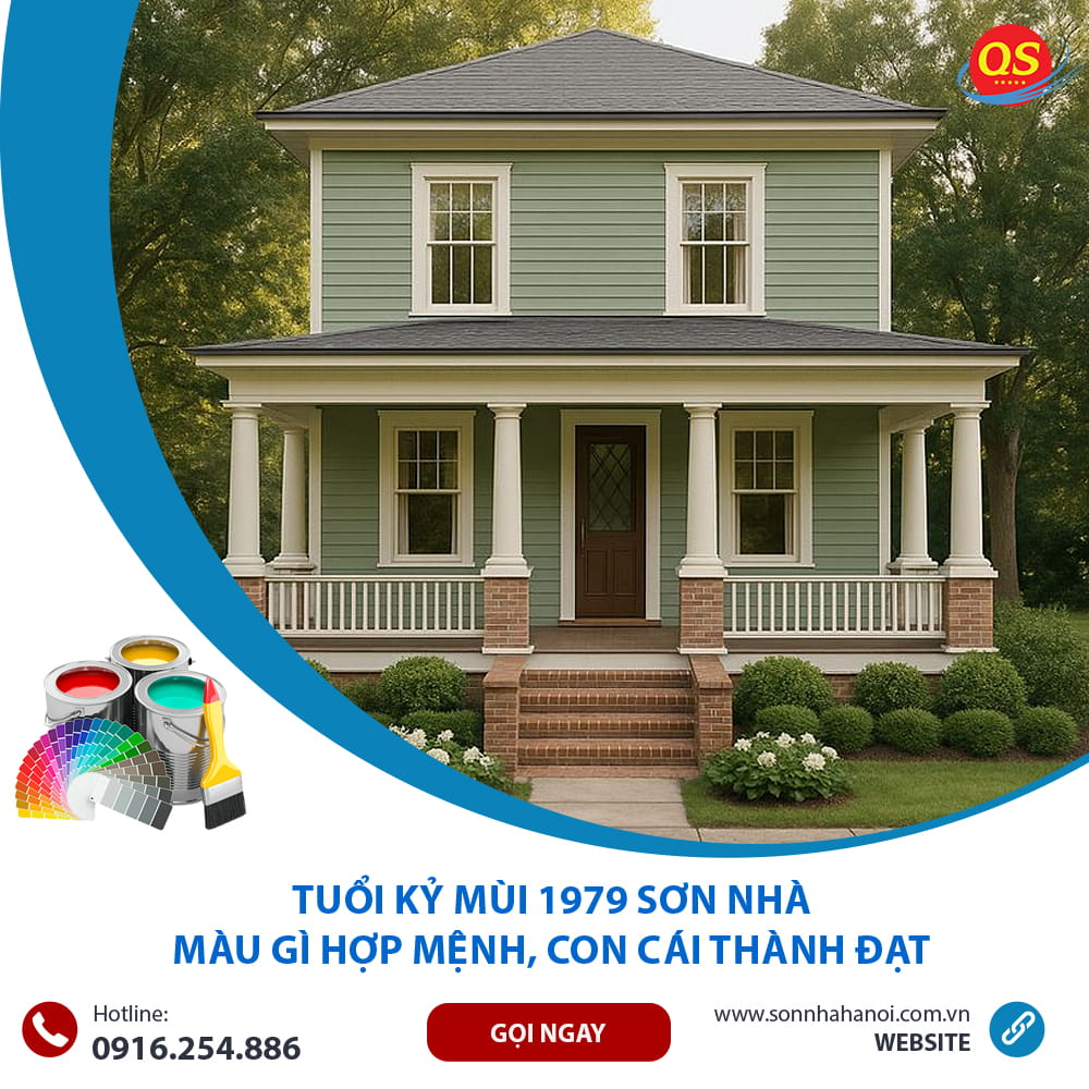 Tuổi Kỷ Mùi 1979 Sơn Nhà Màu Gì Hợp Mệnh, Con Cái Thành Đạt
