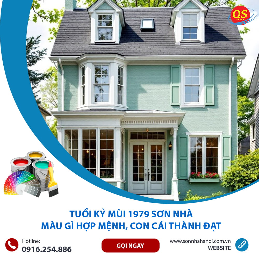 Tuổi Kỷ Mùi 1979 Sơn Nhà Màu Gì Hợp Mệnh, Con Cái Thành Đạt