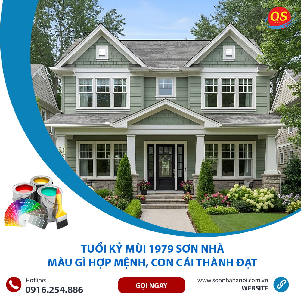 Tuổi Kỷ Mùi 1979 Sơn Nhà Màu Gì Hợp Mệnh, Con Cái Thành Đạt