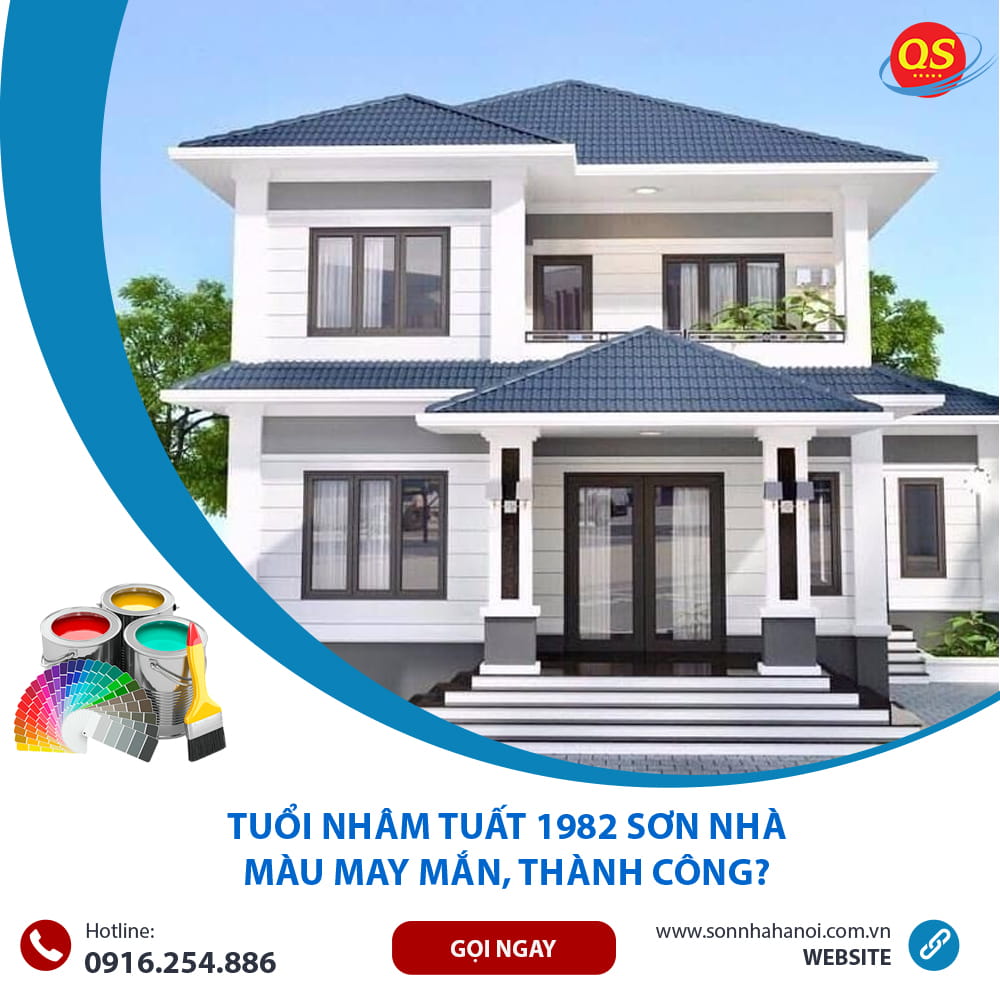 Tuổi Nhâm Tuất 1982 Sơn Nhà Màu May Mắn, Thành Công?