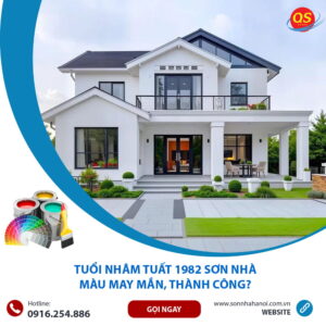Tuổi Nhâm Tuất 1982 Sơn Nhà Màu May Mắn, Thành Công?