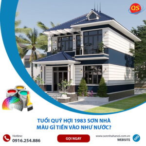 Tuổi Quý Hợi 1983 Sơn Nhà Màu Gì Tiền Vào Như Nước?
