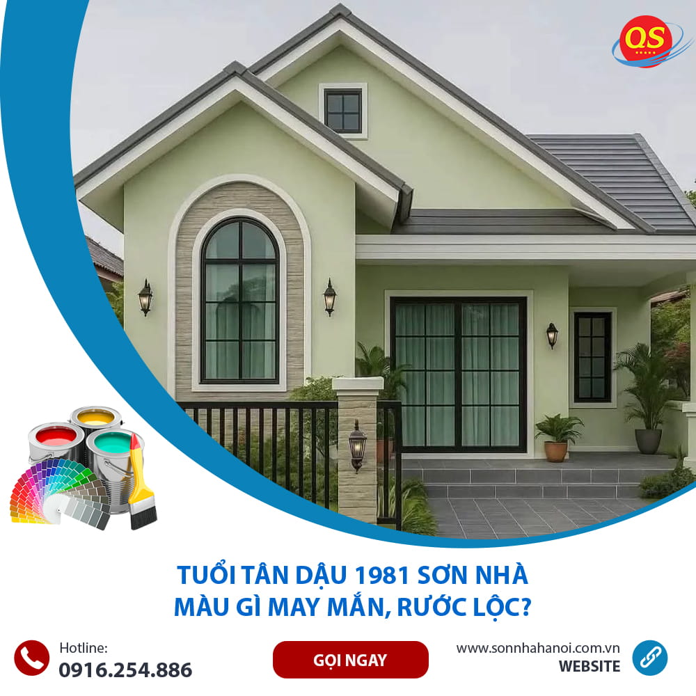 Tuổi Tân Dậu 1981 Sơn Nhà Màu Gì May Mắn, Rước Lộc?