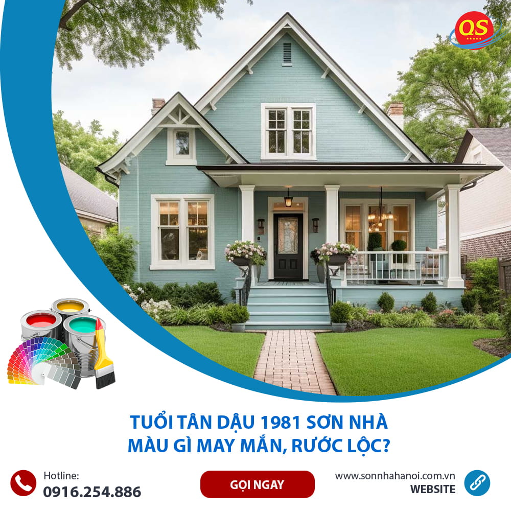 Tuổi Tân Dậu 1981 Sơn Nhà Màu Gì May Mắn, Rước Lộc?