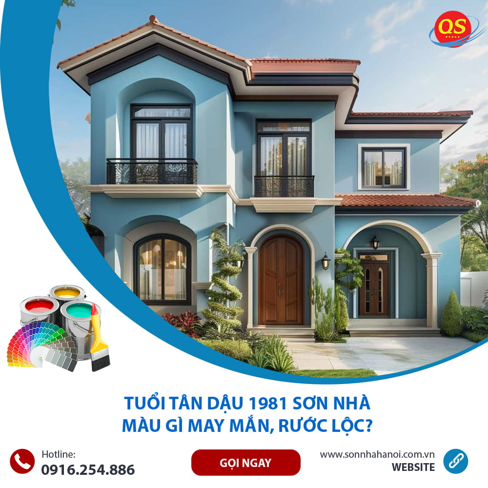 Tuổi Tân Dậu 1981 Sơn Nhà Màu Gì May Mắn, Rước Lộc?