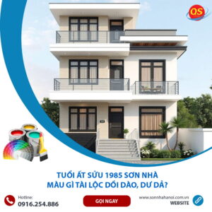 Tuổi Ất Sửu 1985 Sơn Nhà Màu Gì Tài Lộc Dồi Dào, Dư Dả?