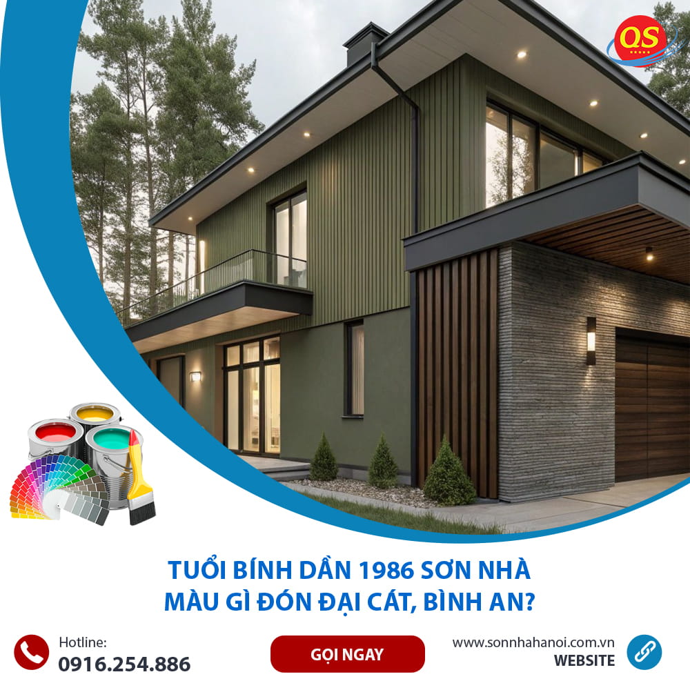 Tuổi Bính Dần 1986 Sơn Nhà Màu Gì Đón Đại Cát, Bình An?