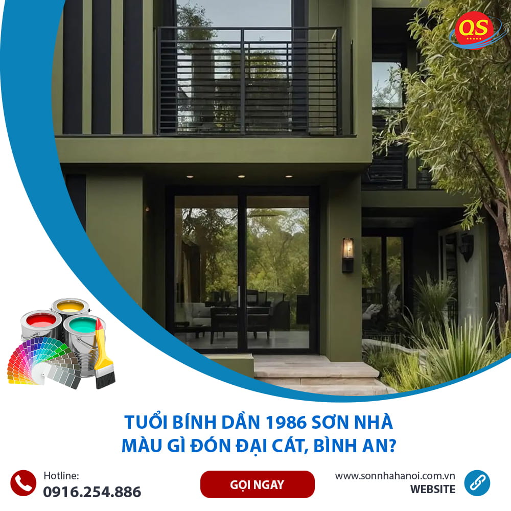 Tuổi Bính Dần 1986 Sơn Nhà Màu Gì Đón Đại Cát, Bình An?