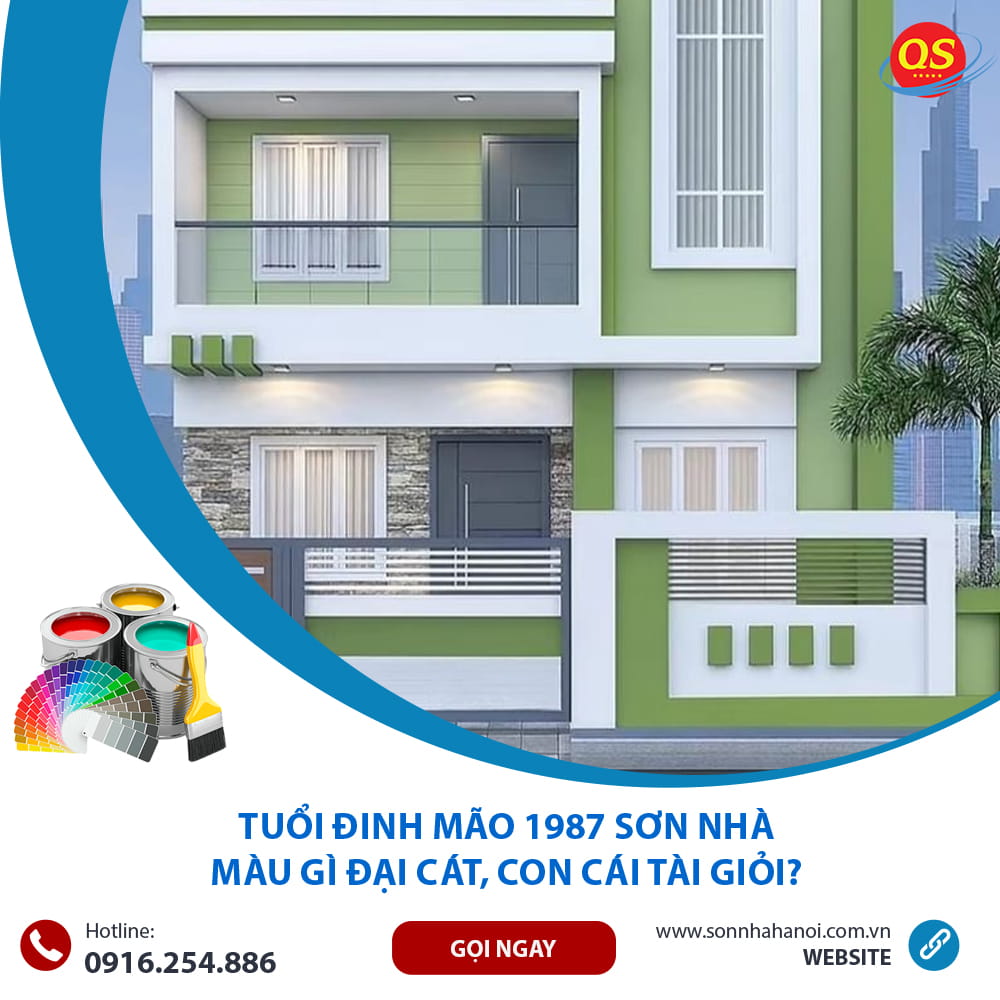 Tuổi Đinh Mão 1987 Sơn Nhà Màu Gì Đại Cát, Con Cái Tài Giỏi?