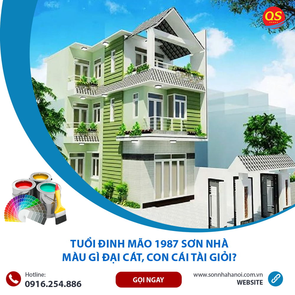 Tuổi Đinh Mão 1987 Sơn Nhà Màu Gì Đại Cát, Con Cái Tài Giỏi?