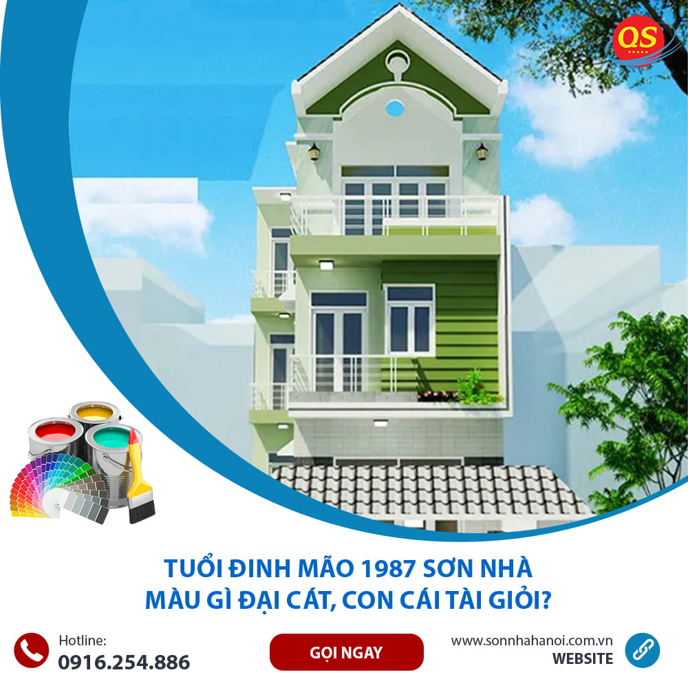 Tuổi Đinh Mão 1987 Sơn Nhà Màu Gì Đại Cát, Con Cái Tài Giỏi?