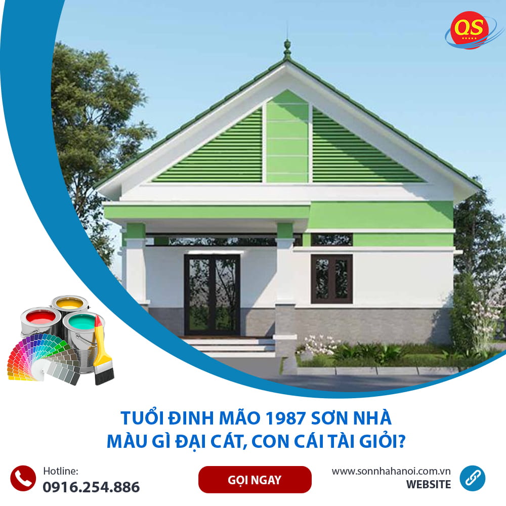 Tuổi Đinh Mão 1987 Sơn Nhà Màu Gì Đại Cát, Con Cái Tài Giỏi?