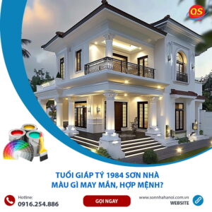 Tuổi Giáp Tý 1984 Sơn Nhà Màu Gì May Mắn, Hợp Mệnh?