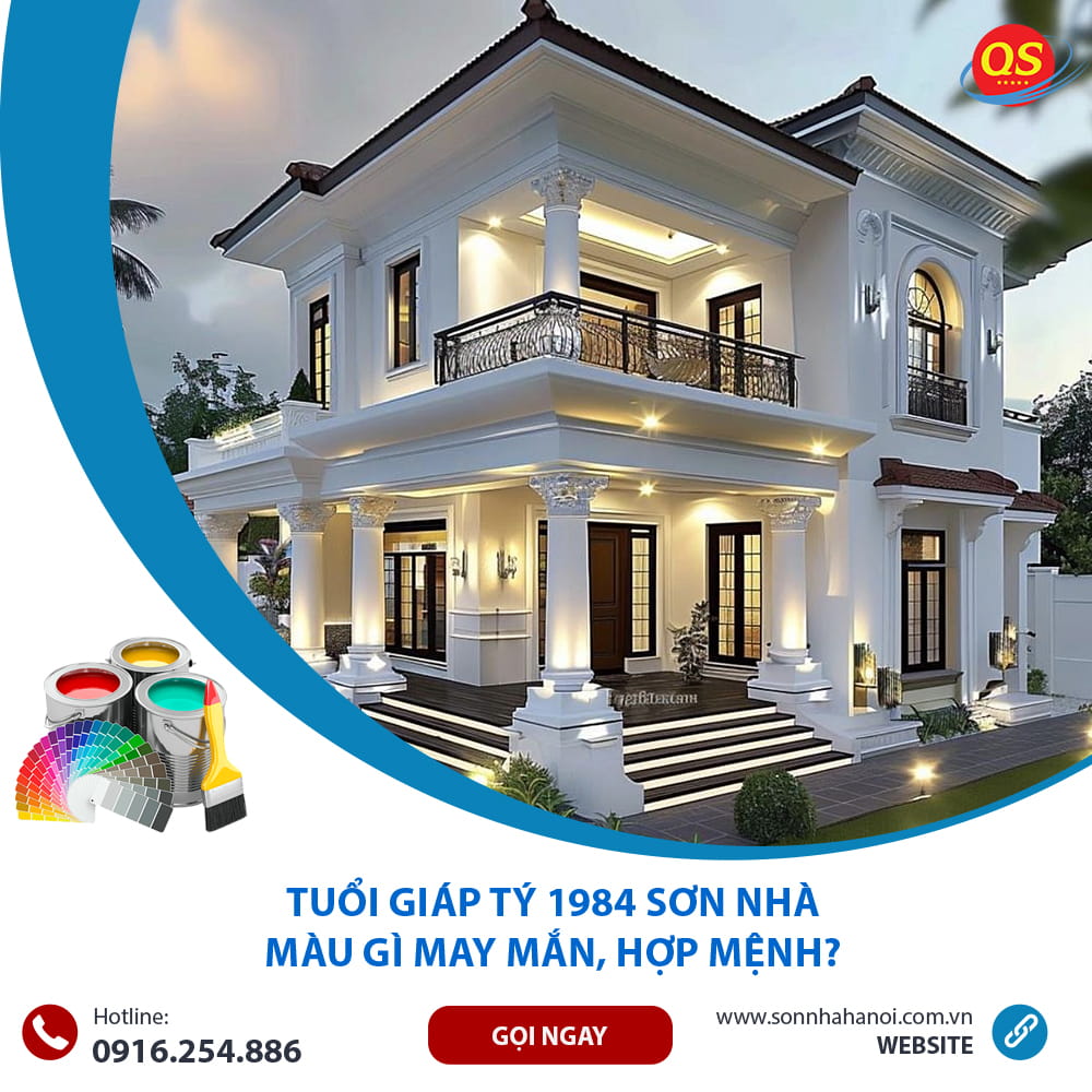 Tuổi Giáp Tý 1984 Sơn Nhà Màu Gì May Mắn, Hợp Mệnh?
