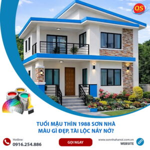 Tuổi Mậu Thìn 1988 Sơn Nhà Màu Gì Đẹp, Tài Lộc Nảy Nở?