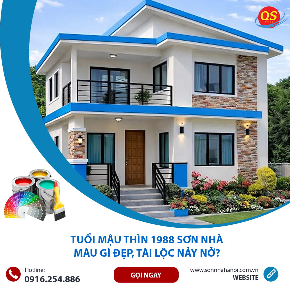 Tuổi Mậu Thìn 1988 Sơn Nhà Màu Gì Đẹp, Tài Lộc Nảy Nở?