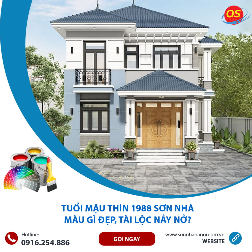 Tuổi Mậu Thìn 1988 Sơn Nhà Màu Gì Đẹp, Tài Lộc Nảy Nở?