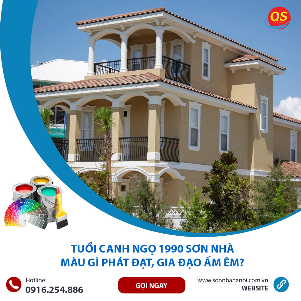 Tuổi Canh Ngọ 1990 Sơn Nhà Màu Gì Phát Đạt, Gia Đạo Ấm Êm?