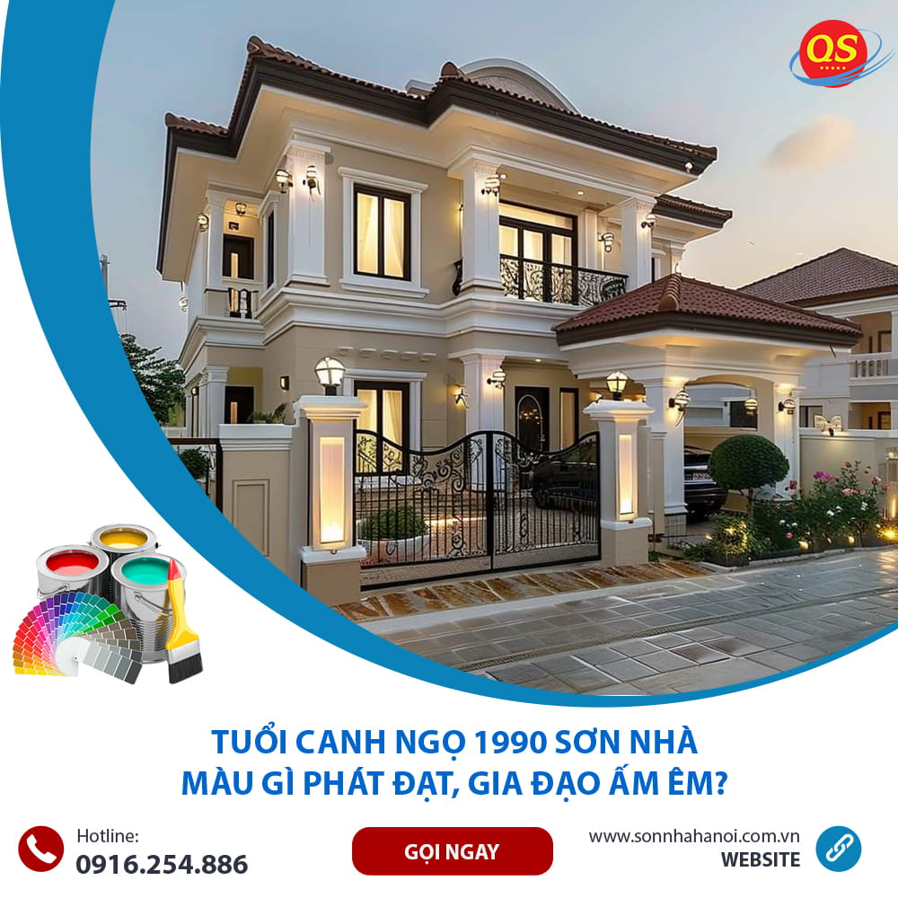 Tuổi Canh Ngọ 1990 Sơn Nhà Màu Gì Phát Đạt, Gia Đạo Ấm Êm?