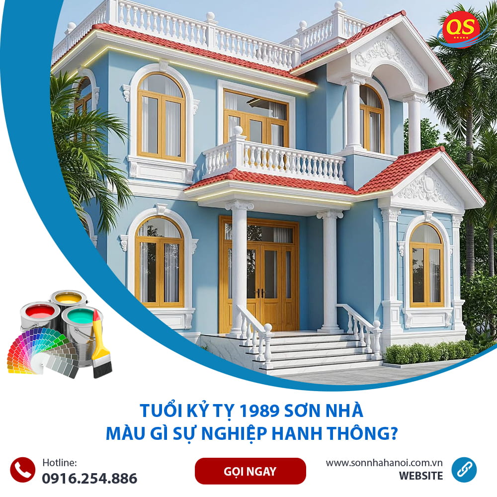 Tuổi Kỷ Tỵ 1989 Sơn Nhà Màu Gì Sự Nghiệp Hanh Thông?