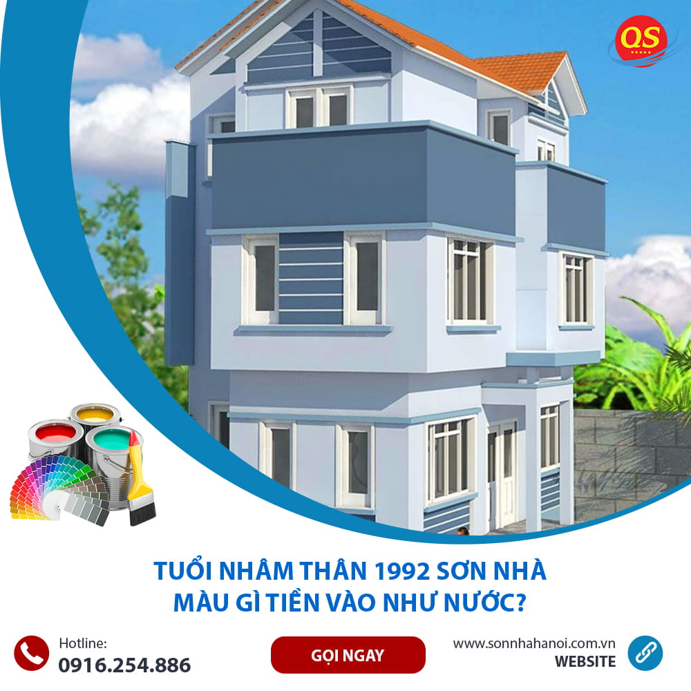 Tuổi Nhâm Thân 1992 Sơn Nhà Màu Gì Tiền Vào Như Nước?